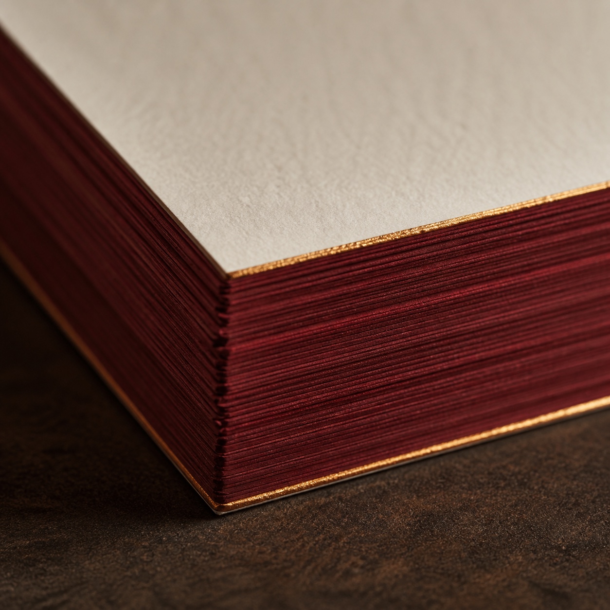 The finished edge