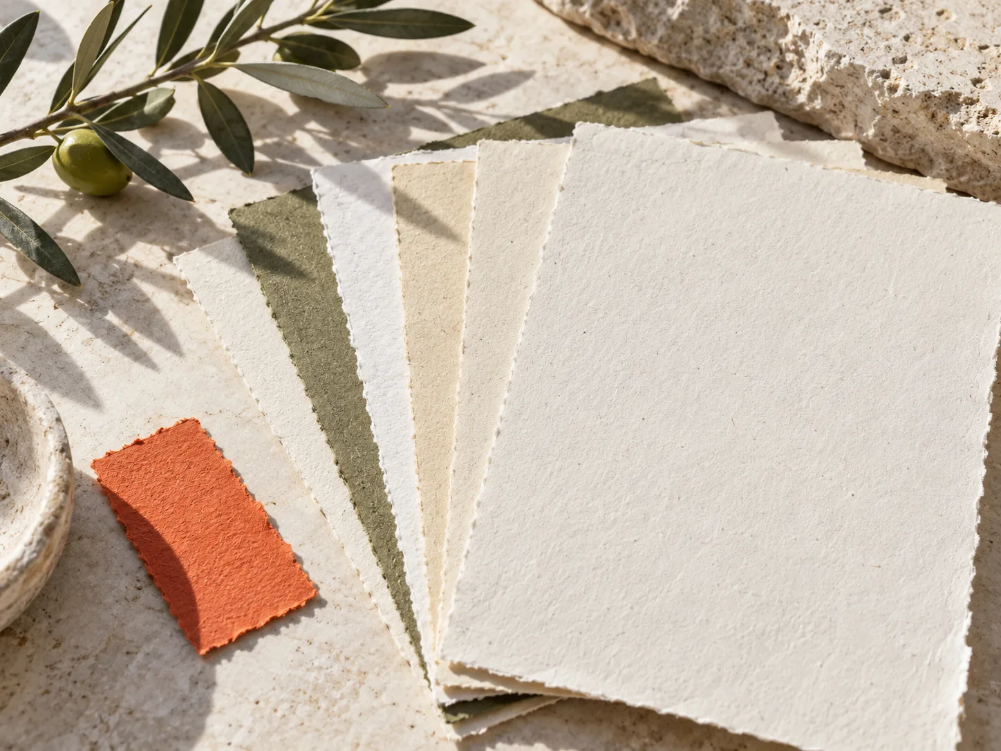An illustrative paper and finishing study